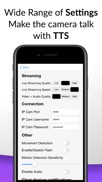 Phone IP Camera Surveillance screenshot-3