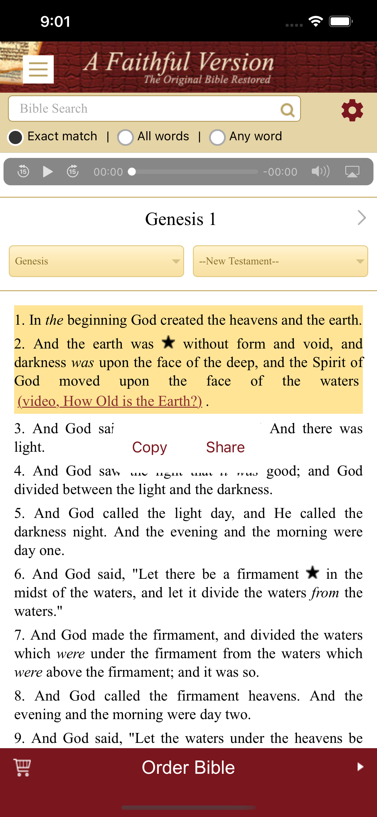 A Faithful Version Bible