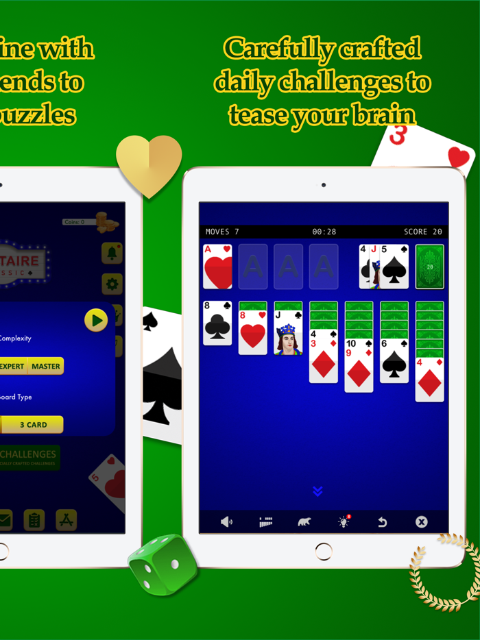 Solitaire Offline and Online