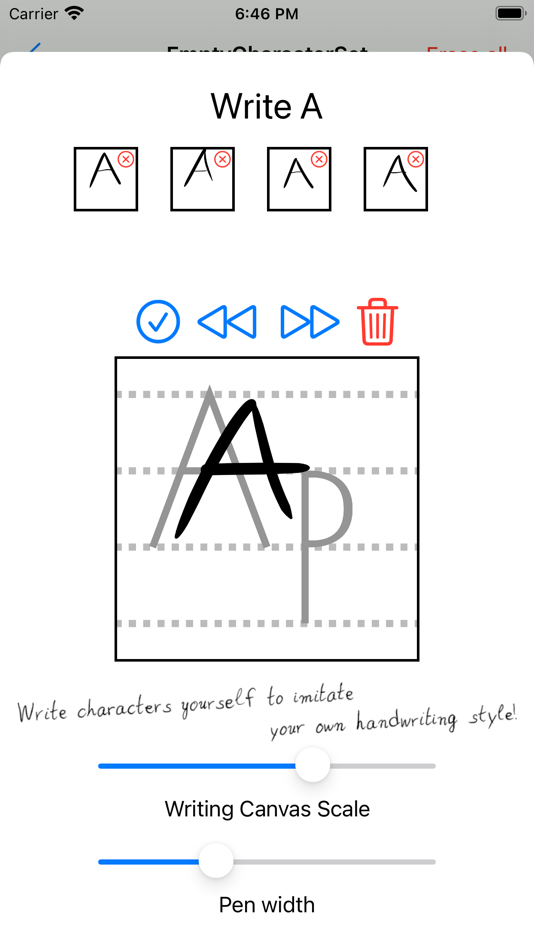 #3. Text2Handwriting (iOS) By: David Long