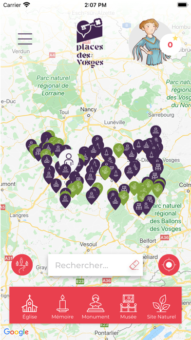 Places des Vosges Screenshot