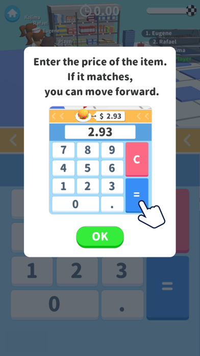 Cashier Race Screenshot