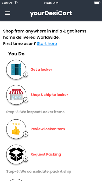 yourDesiCart Screenshot