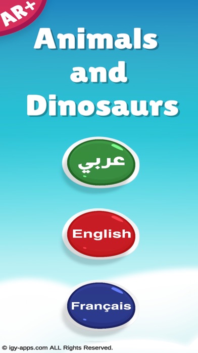 Screenshot #1 pour AR for Kids Animals Dinosaurs