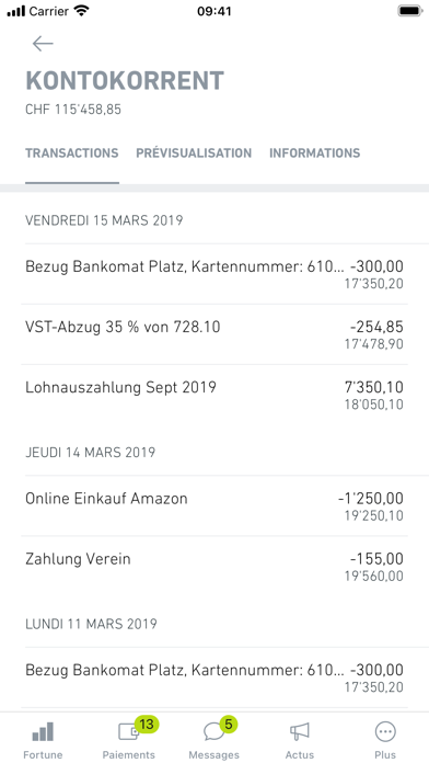 Screenshot #3 pour Bank Thalwil