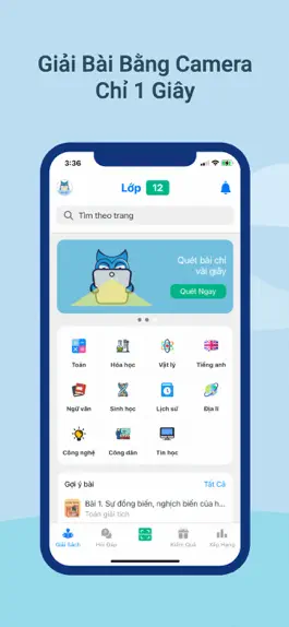 Game screenshot Giải Bài Tập Bằng Camera mod apk