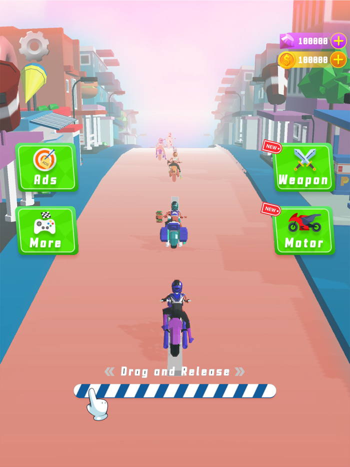 Racing Clash - Road Smash Moto
