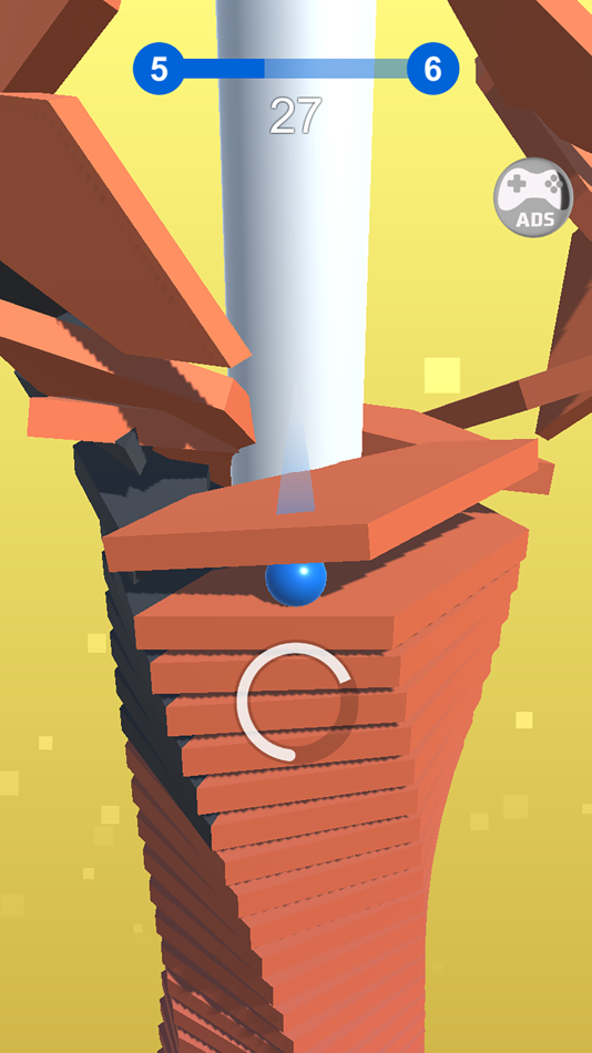 #2. Crazy Blast - Jump on helix (iOS) Podle: Dang Hoa