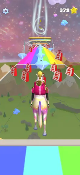 Game screenshot Bag 2 Fit! Unicorn Run apk