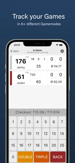 Game screenshot Pro Darts Counter mod apk