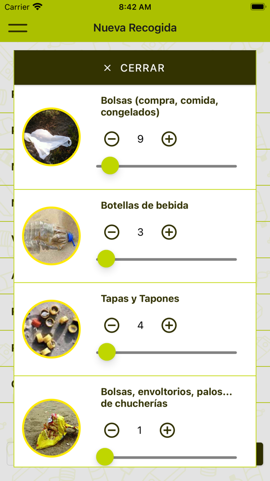 #6. Elitter (iOS) 由: ASOC VERTIDOS CERO PARA LA PREVENCION MINIMIZACION Y ELIMINACION DE LOS VERTIDOS