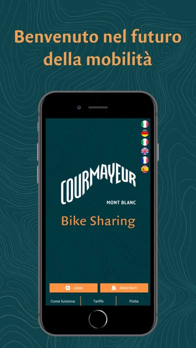 Courmayeur e-Bike Sharing Screenshot