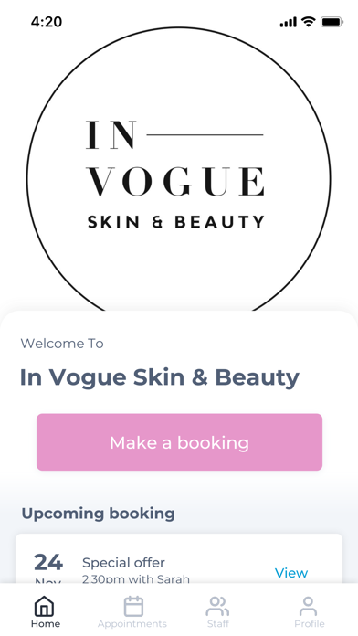 In Vogue Skin & Beauty Screenshot