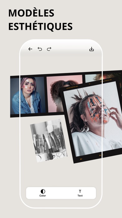 Screenshot #1 pour PANO Insta Collage/Cadre photo