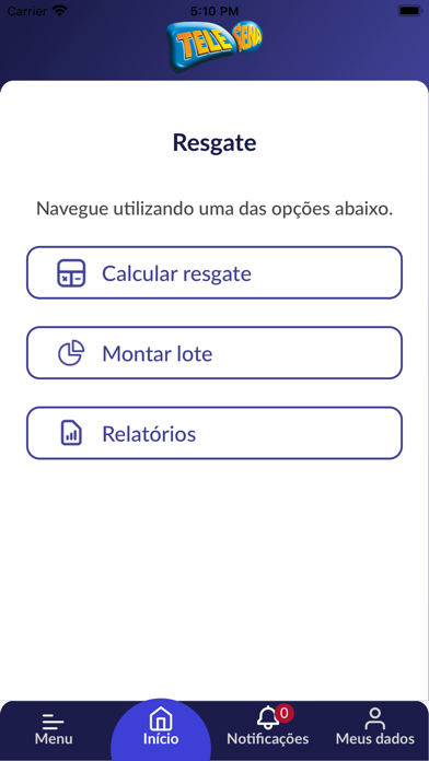 APP Parceiros Tele Sena Screenshot