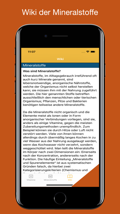 Vitamine & Mineralien Screenshot