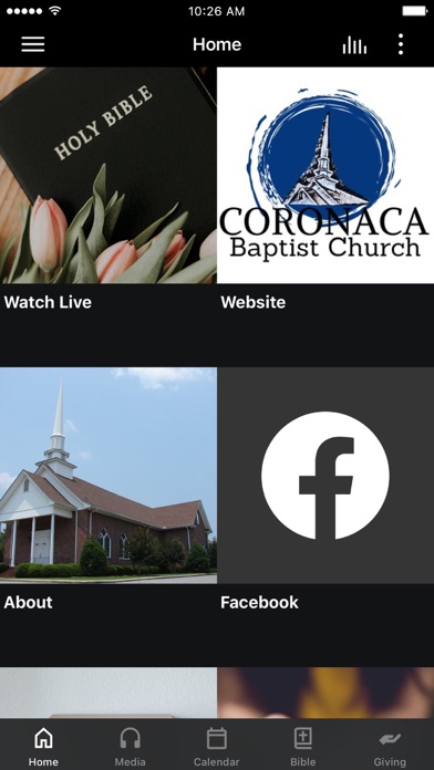 Coronaca Baptist Church Screenshot