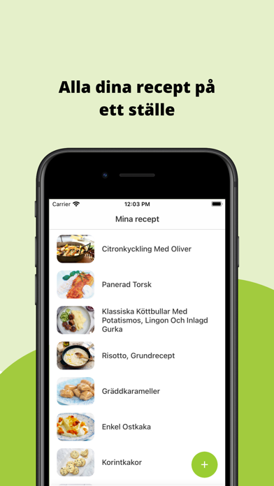 CookEat Kokbok Screenshot