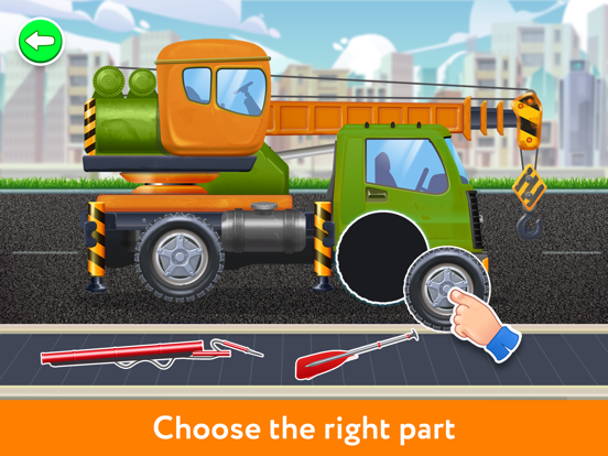 Special Cars: Learning Games 2 iPad screenshot 5 - Games app