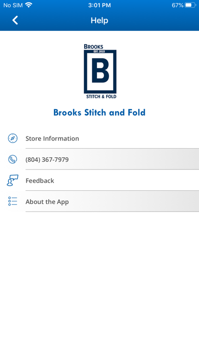 Brooks Stitch and Fold Screenshot