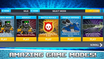 Cube Wars Battle Survival Screenshot