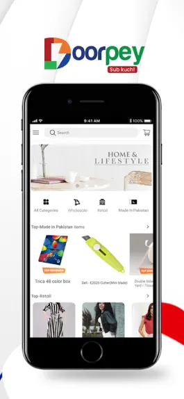 Game screenshot Doorpey Online Shopping App hack