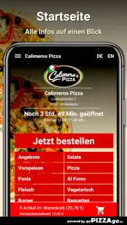 How to cancel & delete calimeros pizza hildesheim 2