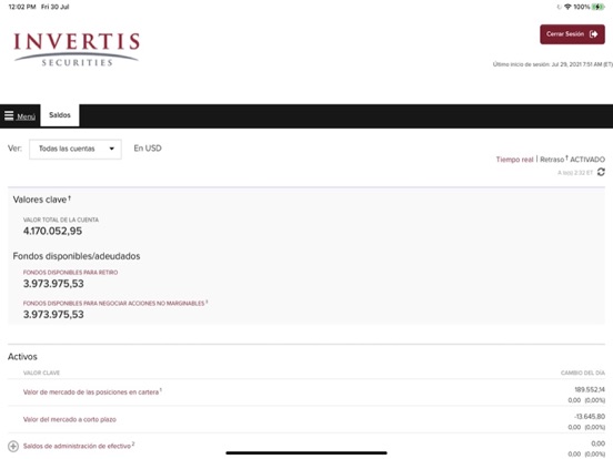 Screenshot #5 pour Invertis Mobile