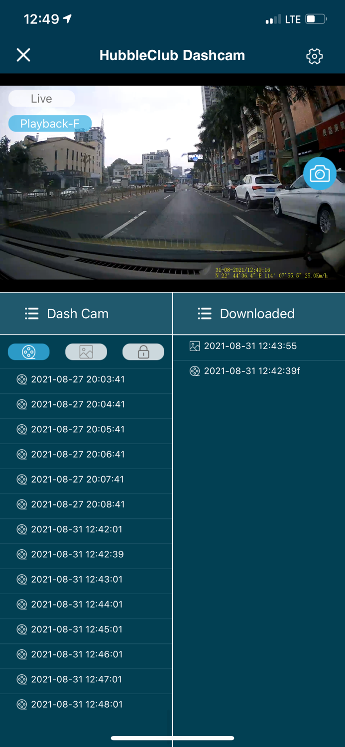 HubbleClub Dashcam