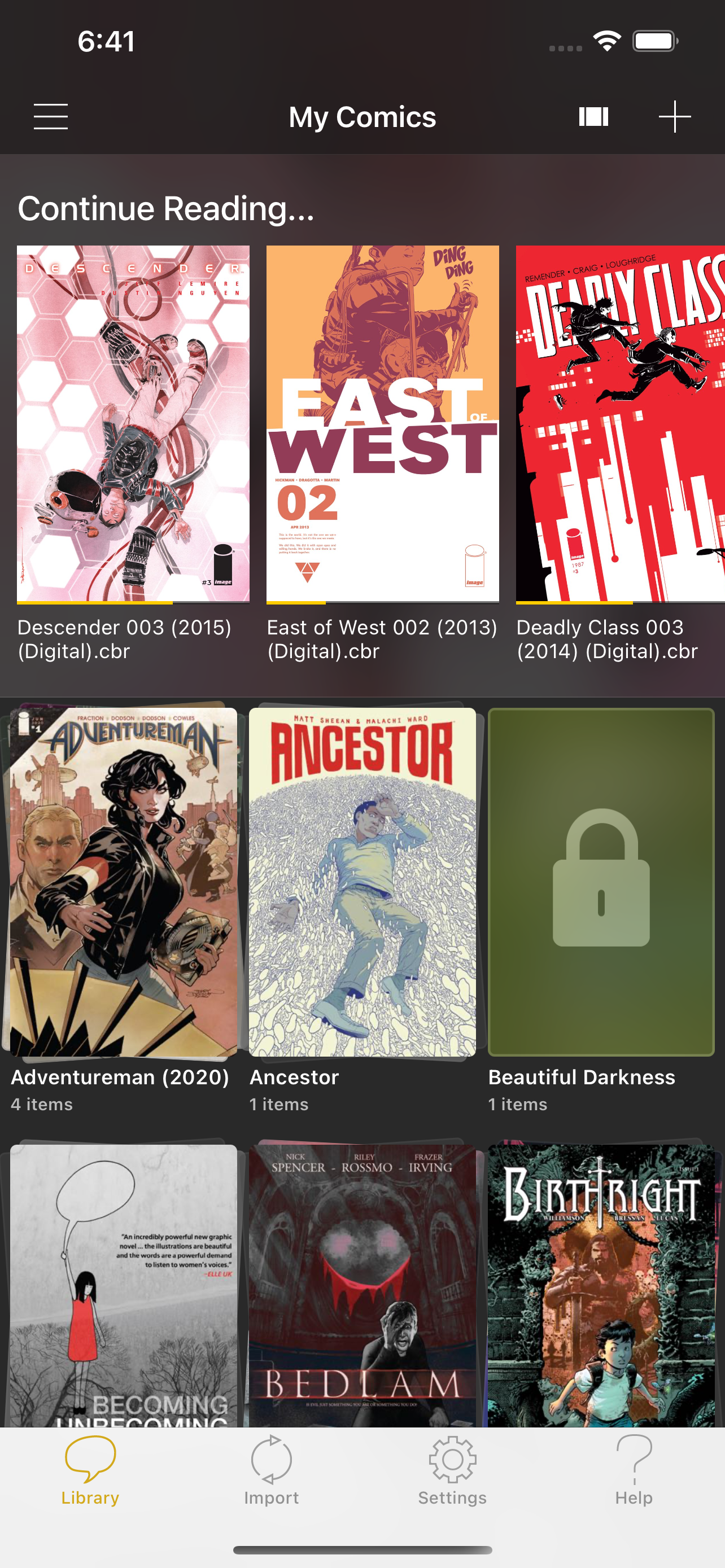 YACReader - Comic Reader