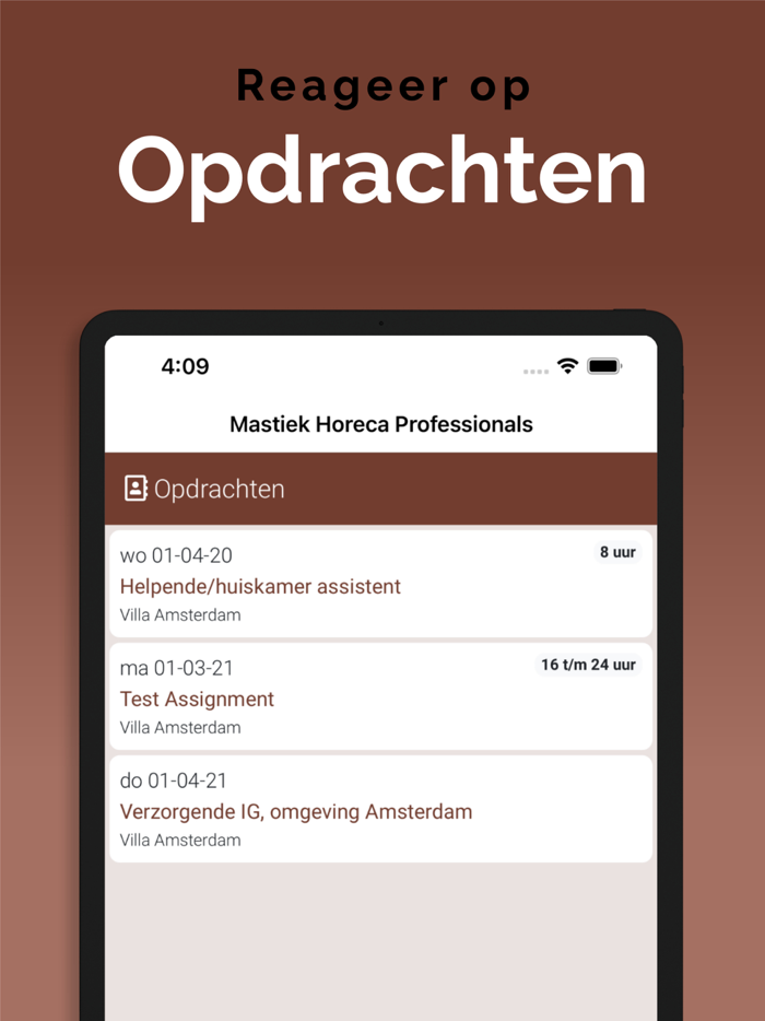 Mastiek Horeca Professionals