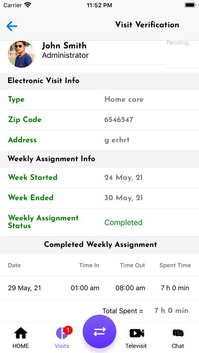 NFTJ Home Care Screenshot