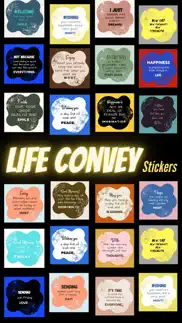 life convey stickers iphone screenshot 1