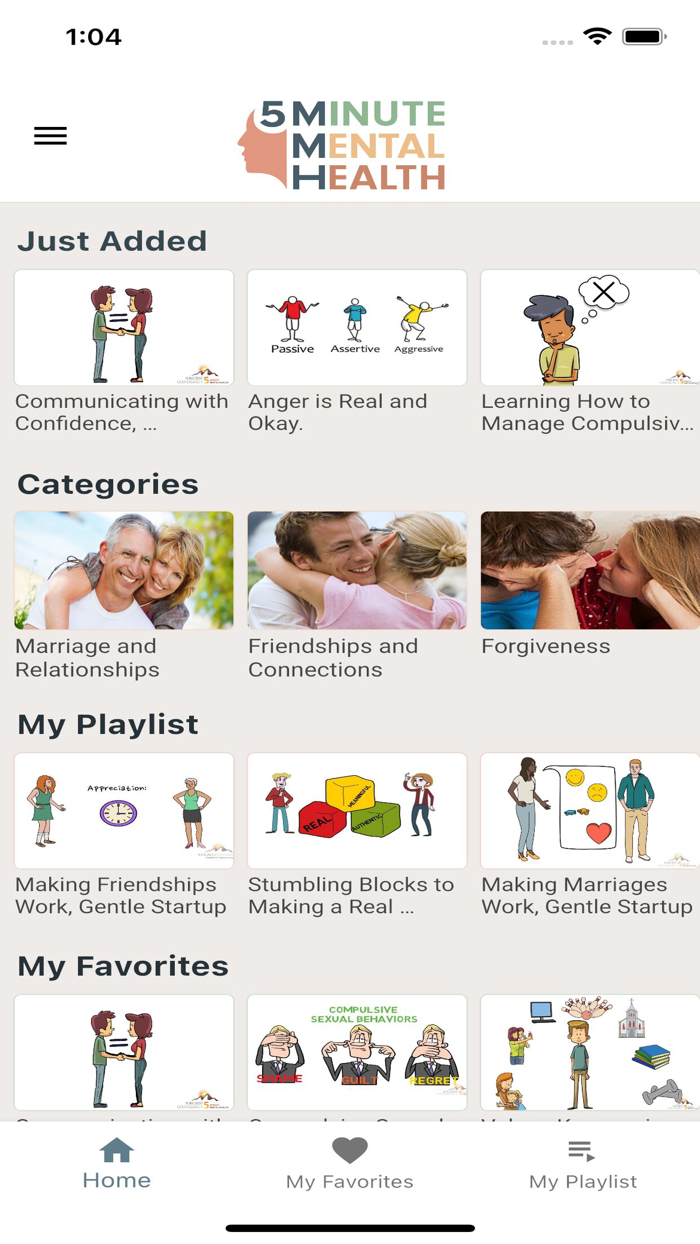 5-minute Mental Health