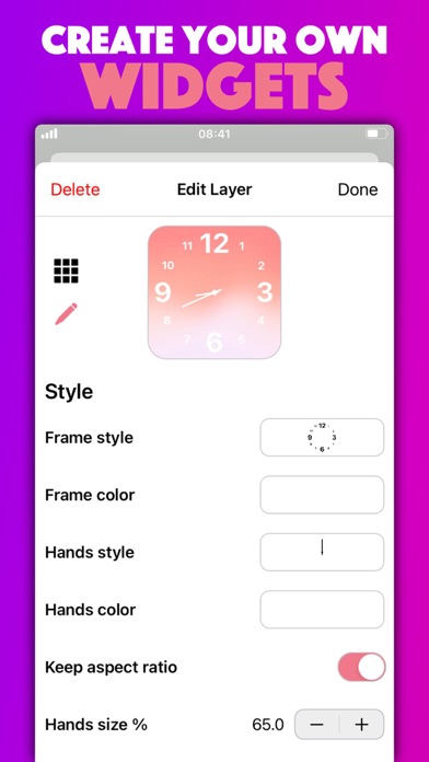 Screenshot #2 pour Widgets⁺⁺ Custom widget maker