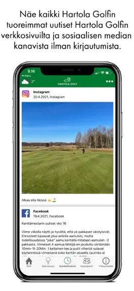 Game screenshot Hartola Golf apk