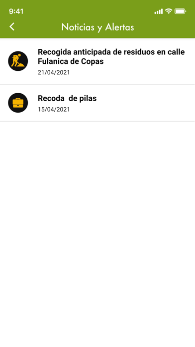 Servicios Municipales Screenshot