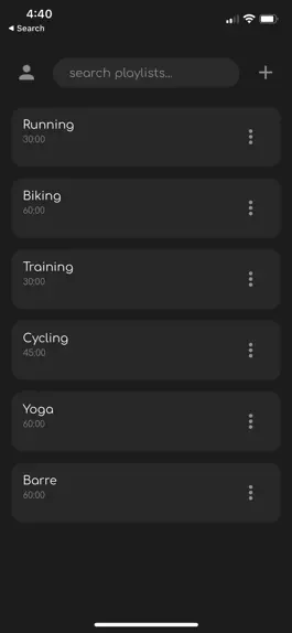 Game screenshot Cycler: Fitness Playlist Maker mod apk