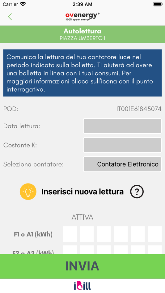 #4. OVEnergy App (iOS) 由: IBILL SRL SEMPLIFICATA