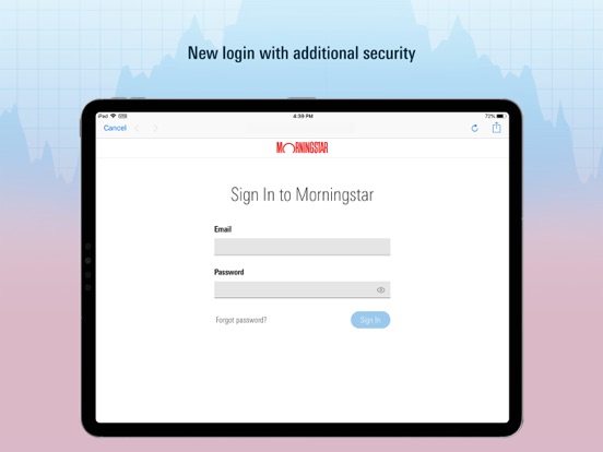 Screenshot #1 for Morningstar for iPad