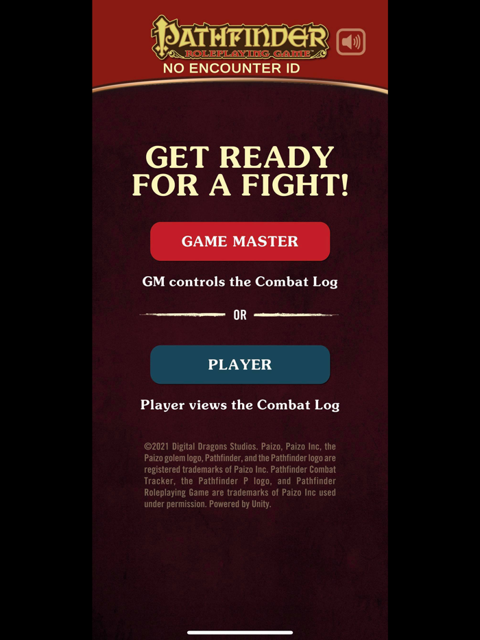 Pathfinder Combat Tracker