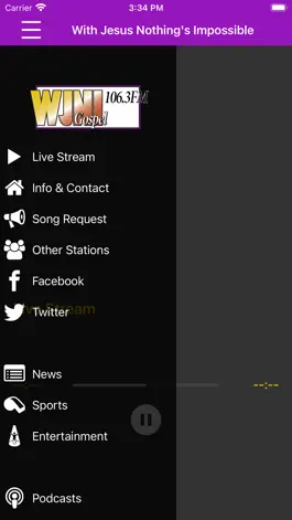 Game screenshot WJNI Gospel apk