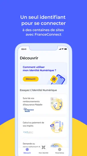 Capture d'écran de L’Identité Numérique La Poste sur iPhone 3