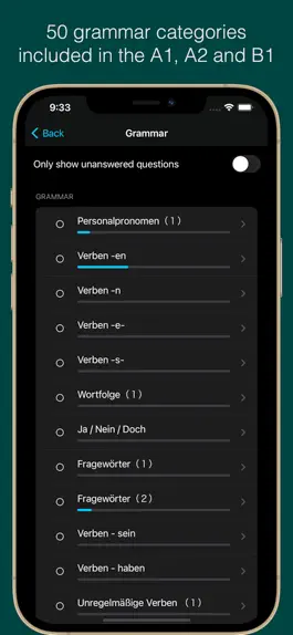 Game screenshot German Vocabulary and Grammar hack
