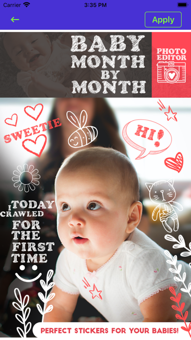 Baby Pics & Baby Photo Editor Screenshot