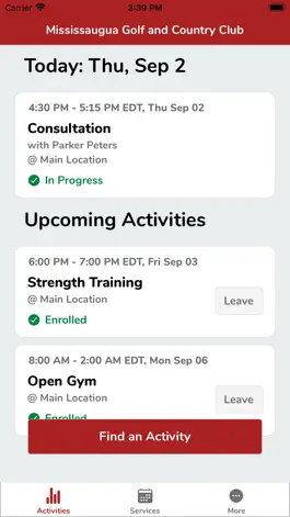 Game screenshot Fitness at Mississaugua GCC mod apk
