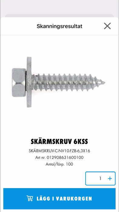 Würth Svenska AB Screenshot