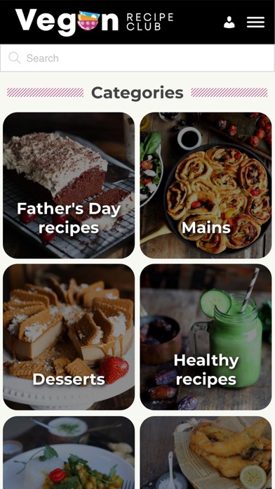 Vegan Recipe Club Screenshot