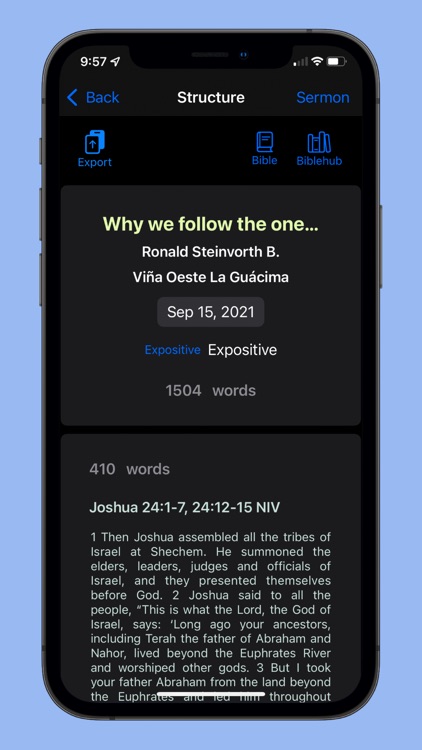 Sermon Maker