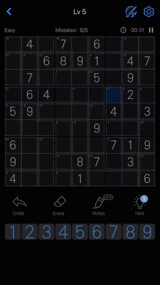 #4. Killer Sudoku - Puzzle Game (iOS) 由: 热门游戏